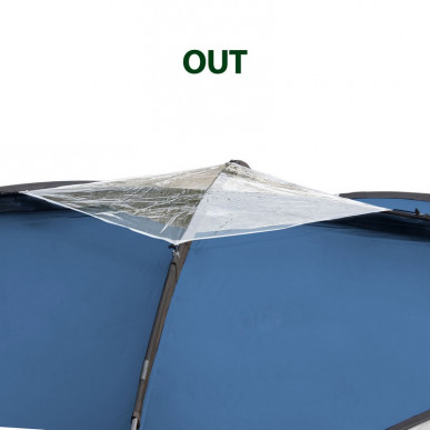 GAZEBO BRUNNER MEDUSA II 3X3 BLU