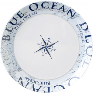 Piatto piano Blue Ocean