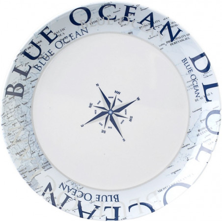 Piatto piano Blue Ocean