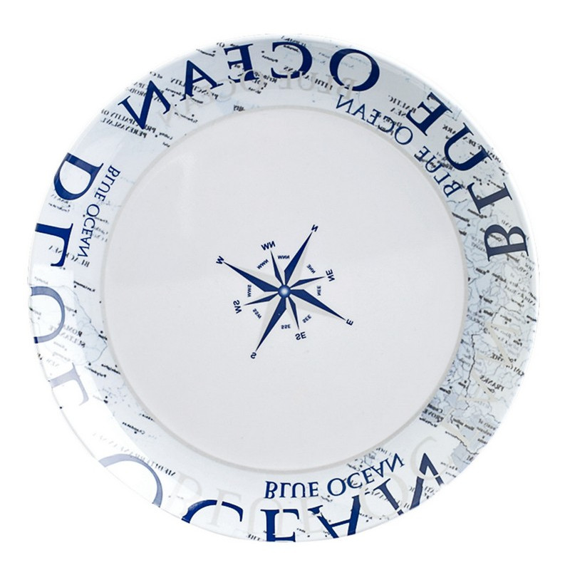 Piatto dessert Blue Ocean
