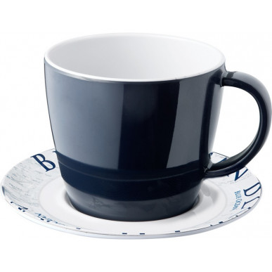 Tazza con piattino Blue Ocean