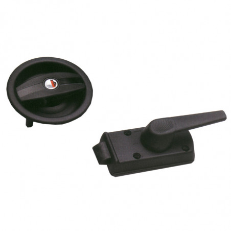 SERRATURA PER PORTA UNIVER. SX NERA 30039.20