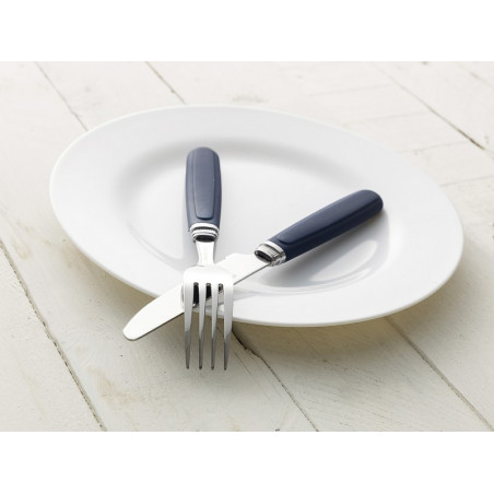 Set posate Party 16pz (blu)