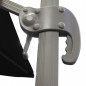 OMBRELLONE SATURNO TAUPE PL 3 X 3 TELO TORTORA