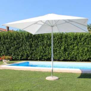 OMBRELLONE CS BRIAN 3X3 BIANCO ALU