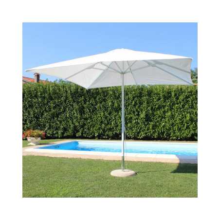 OMBRELLONE CS BRIAN 3X3 BIANCO ALU