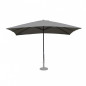 OMBRELLONE CS MERCURIO 3X3 P/C NERO TELO GRIGIO