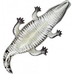 ANIMALE GONFIABILE COCCODRILLO VERO 57551