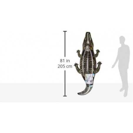 ANIMALE GONFIABILE COCCODRILLO VERO 57551