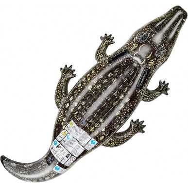 ANIMALE GONFIABILE COCCODRILLO VERO 57551