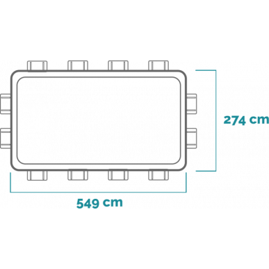 PISCINA ULTRA XTR FRAM 26356 549X274