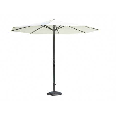 OMBRELLONE MOIA 3M TONDO CON MANOVELLA BIANCO 5066