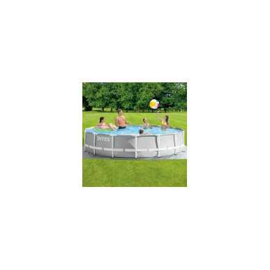 PISCINA INTEX PRISMA FRAME 26724 D.457 H107 FILTRO A CARTUCCIA