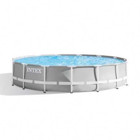PISCINA INTEX PRISMA FRAME 26724 D.457 H107 FILTRO A CARTUCCIA