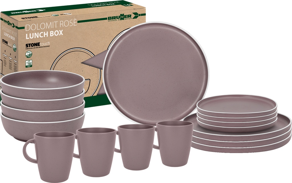 Lunch Box Dolomit Rose    (16pz)