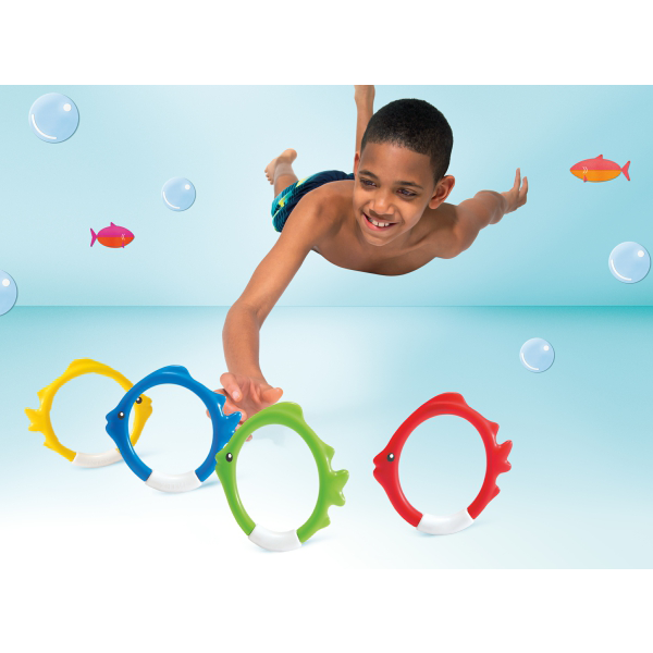 ANELLI PESCIOLINI COLORATI 55507