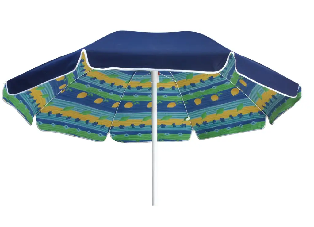 OMBRELLONE ELBA 200/8 POLICOT. DOUBLEFACE COL.ASS