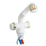 RUBINETTO COMPACT BIANCO CON MICROINT. E ROMPIGETTO