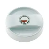 TAPPO 2R ZADI CON ROTORE E COPPIA CHIAVI BIANCO 60115.10