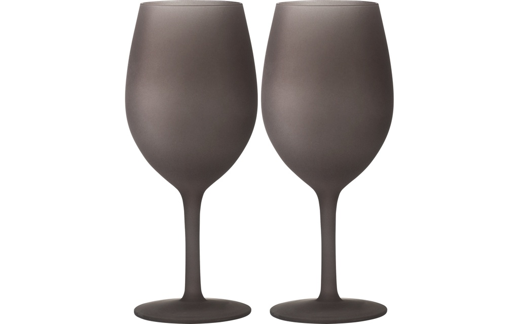 Bicchieri Wineglass Brownsatin    (2pz)