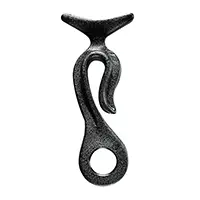 CLIP PORTA PARABORDO PER CORDA BIANCO