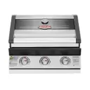 Corpo 1600S Acciaio Inox 3 Fuochi da incasso