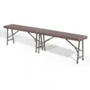 PANCA CATERING PIEGHEVOLE MARRONE