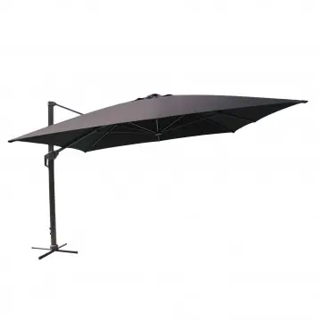 OMBRELLONE STEPHENSON NERO P/L 4 X 4 TELO NERO