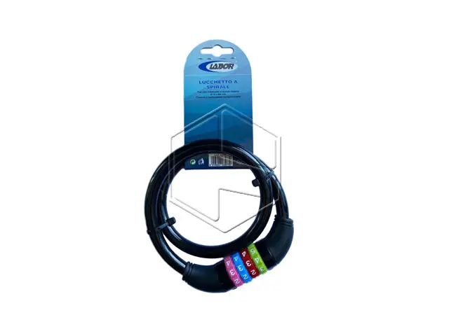 LUCCHETTO A SPIRALE COMBINAZIONE