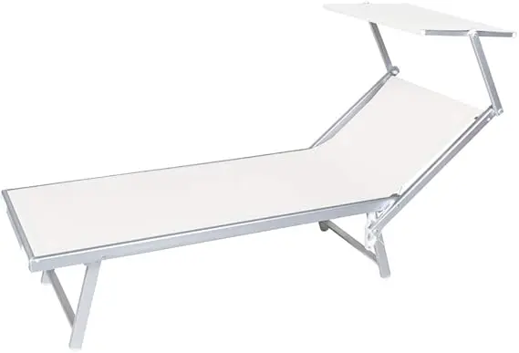 LETTINO ALLUMINIO RIMINI bianco 2 POS