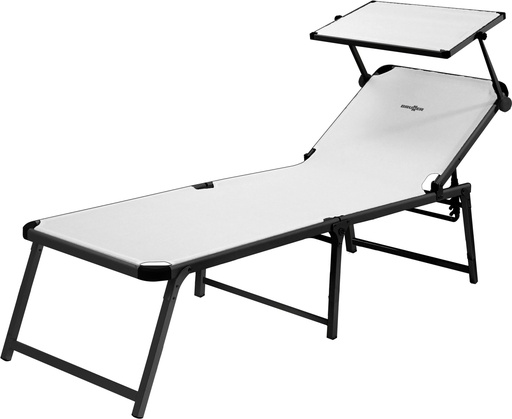 [PX10202] Lettino Marbella High (bianco)