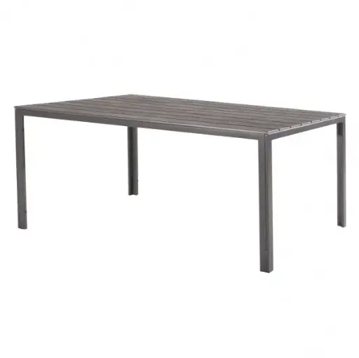 [A63309] TAVOLO TENERIFE 156X78 GRIGIO