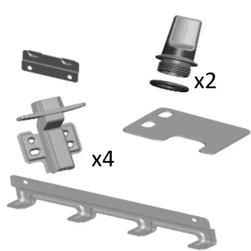 [PZ10399] KIT SACCHETTO RICAMBI 4 SERIES ONYX S 2180693