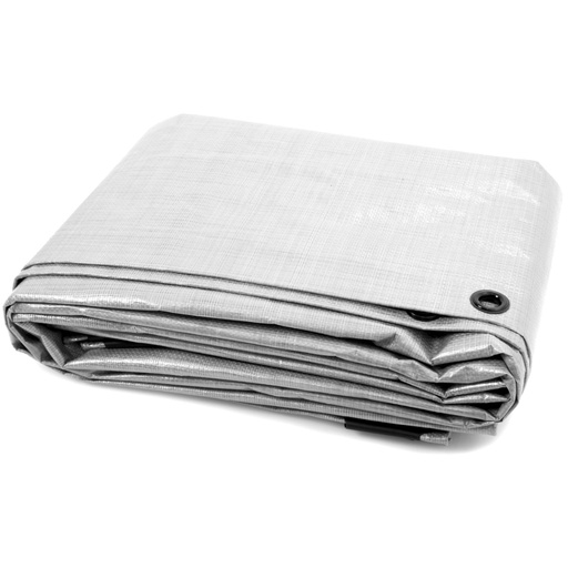 [5336] Telone Multicover 170    3x3m (argento/bianco)