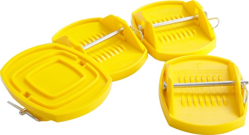 [7110106N] Piastre sostegno Carapad HD    (4pz)