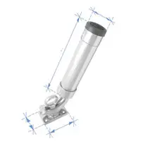 [A52643] PORTA CANNE DA COPERTA ORIENTABILE 96861