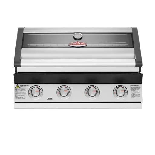 [IB-10012] Corpo 1600S Acciaio Inox 4 Fuochi da incasso