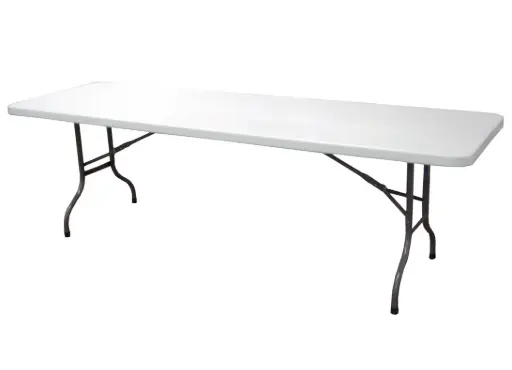 [PZ10600] TAVOLO CATERING PIEGHEVOLE 244X76 GREENWOOD