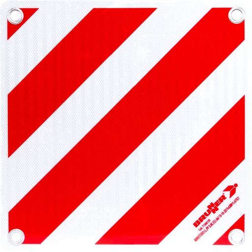 [PZ10761] Cartello carichi sporgenti    Zebra Alu