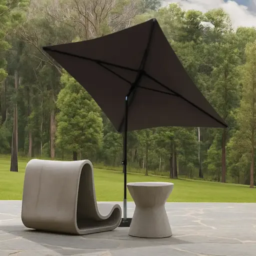 [PZ10943] OMBRELLONE TREND 455Q 240X240 POLYMA TAUPE
