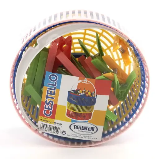 [PZ11032] CESTINO PICCOLO SPECIAL+25 MOLLETTE 