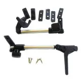 [PZ11470] COPPIA BRACCETTI A COMPASSO 300MM 53034
